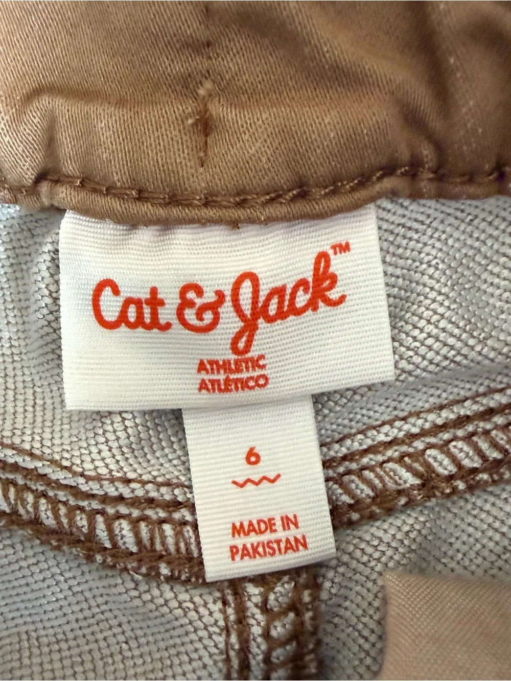 Cat & Jack elastic waistband
