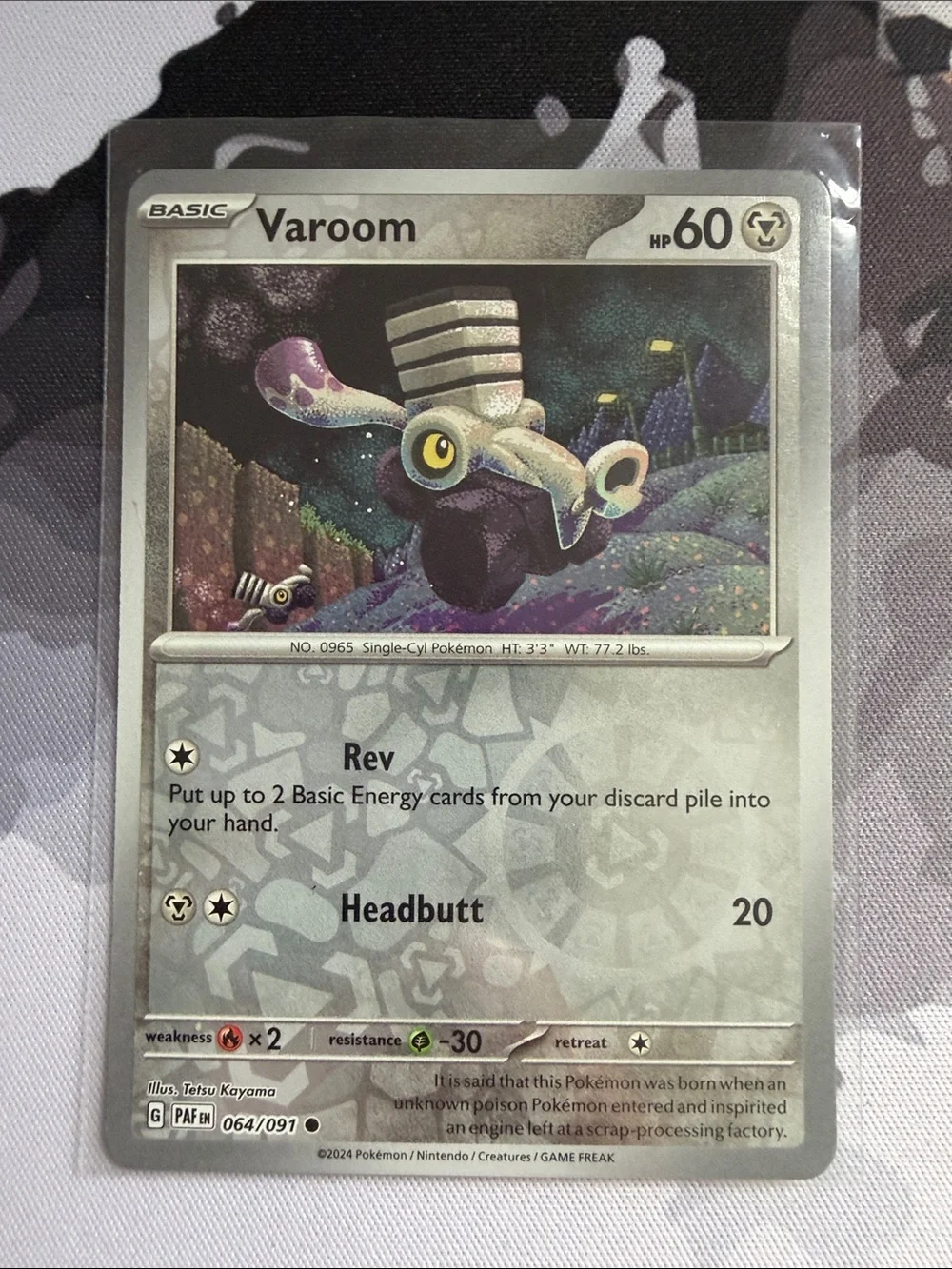 Pokemon varoom revavroom