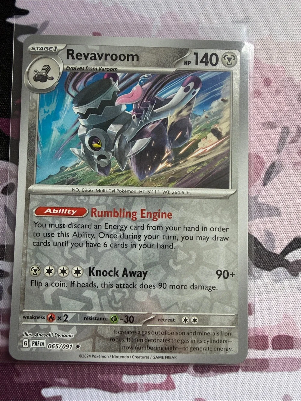 Pokemon varoom revavroom