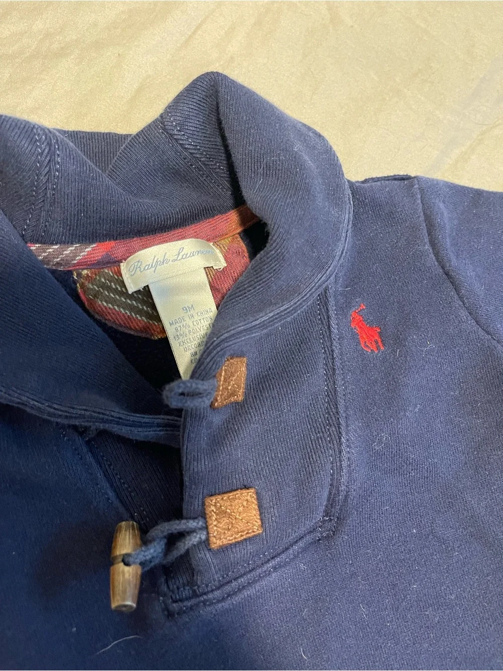 Ralph Lauren cozy navy