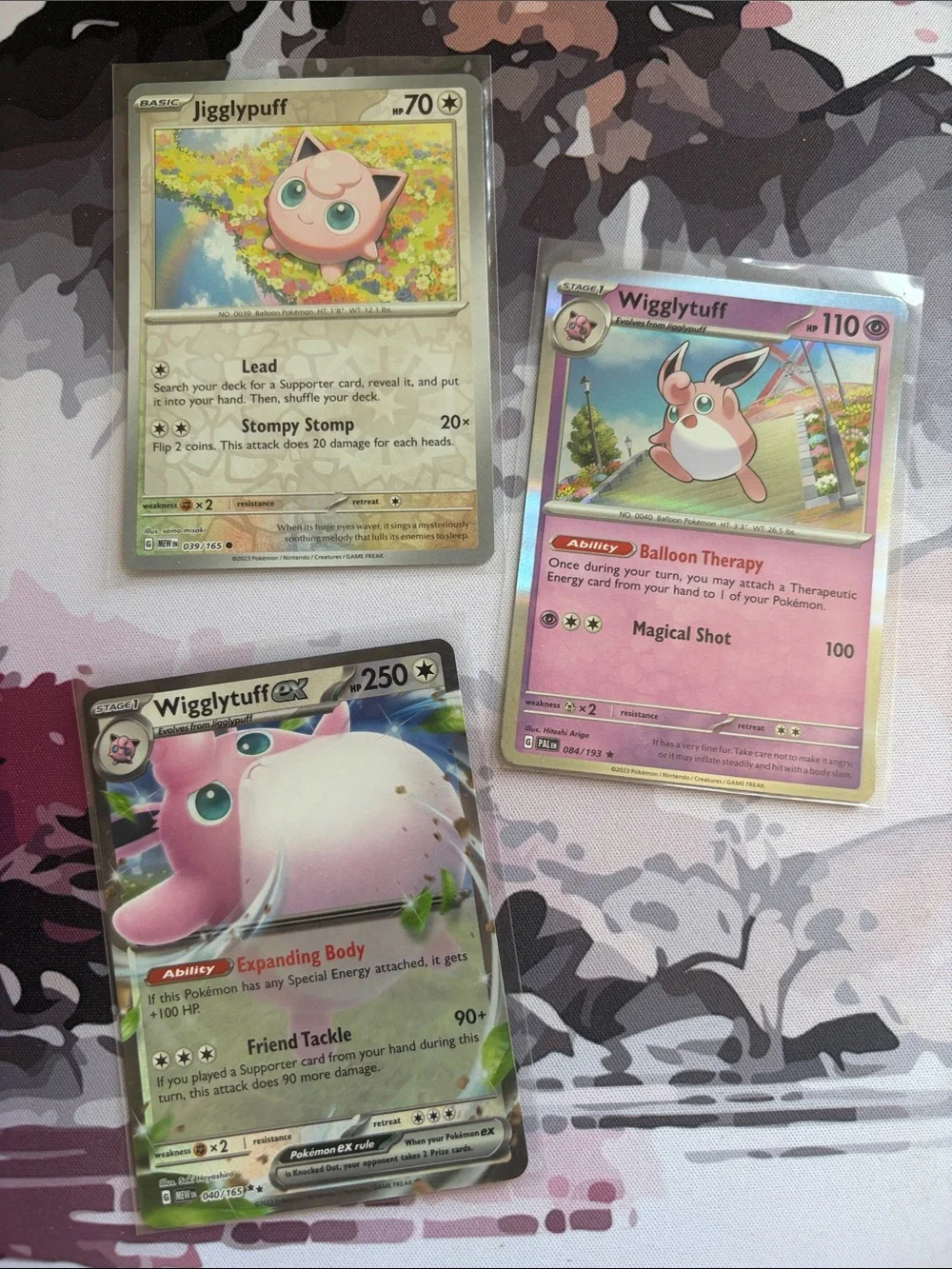 Jigglypuff & Wigglytuff ex Pokémon Evolution Card Lot 🎀 | 3 Cards ✨5/$25✨