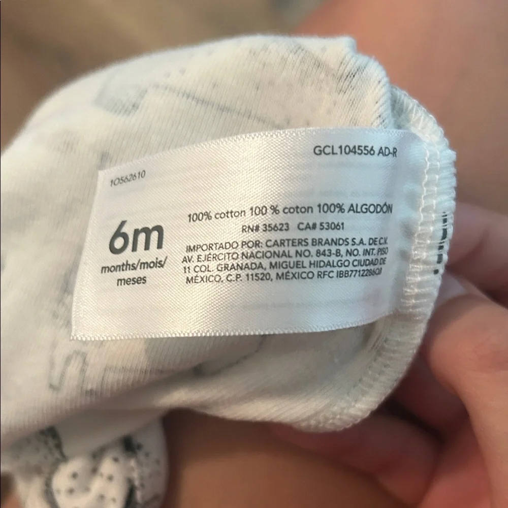 Carters soft cream