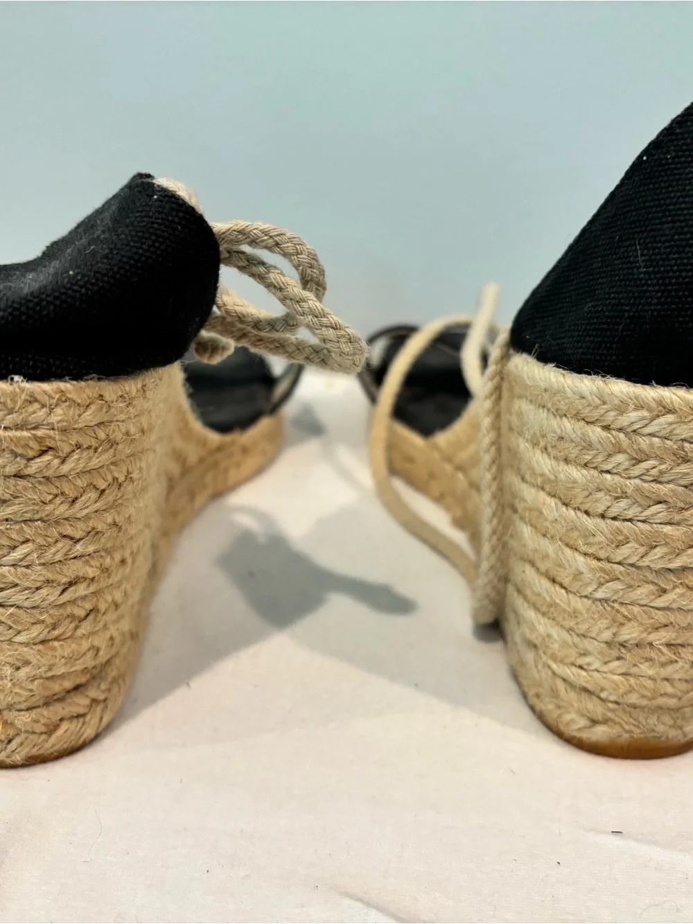 Ralph Lauren black canvas