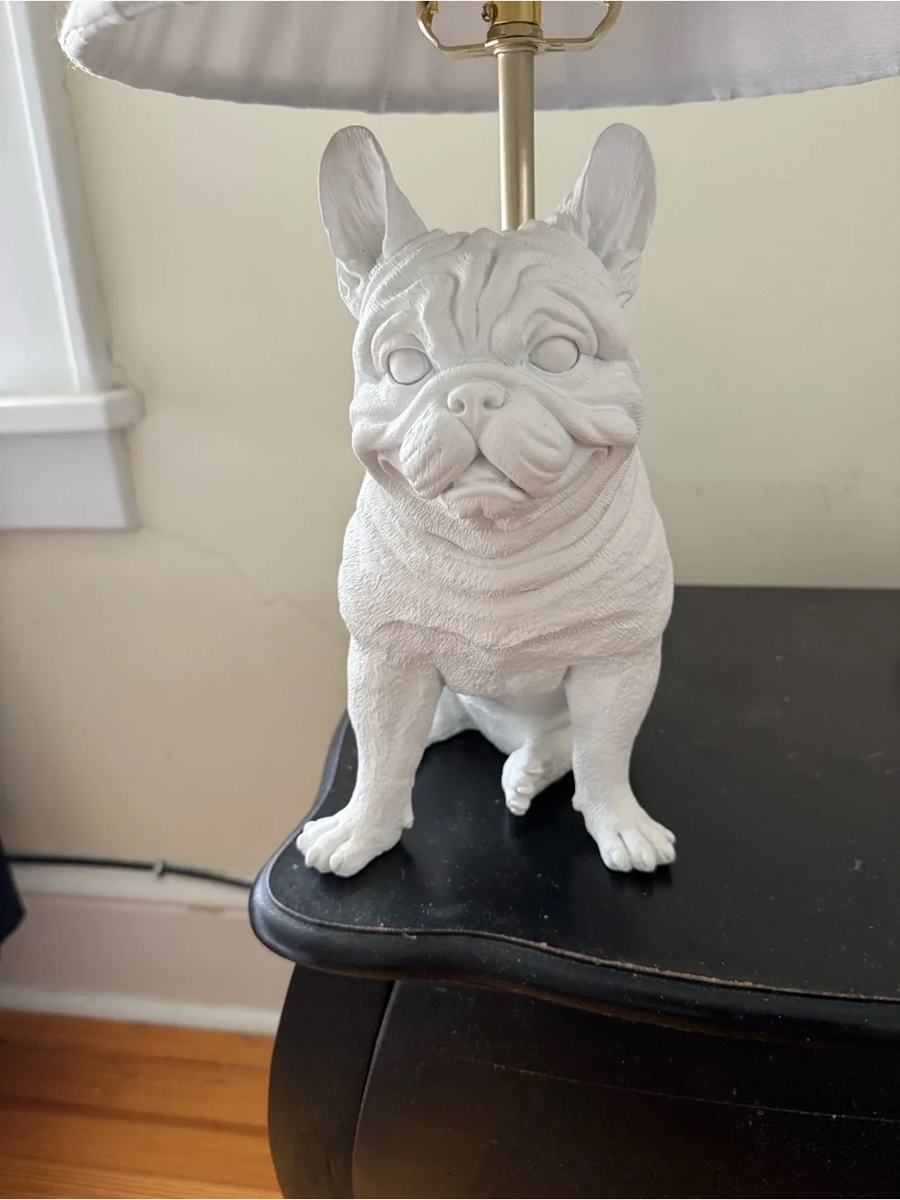 Anthropologie fabric bulldog