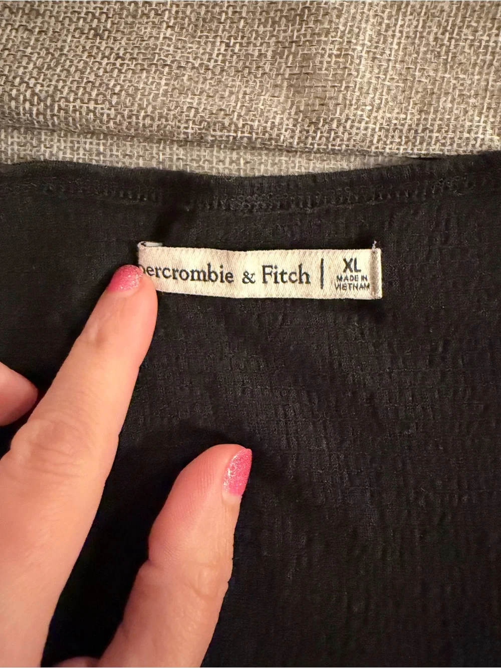 Abercrombie & Fitch black blouse