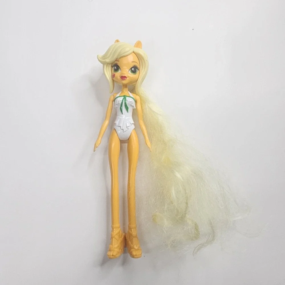 Hasbro My Little Pony Equestria Doll Blonde Hair 9 Inch Stella Horse Swimsuit