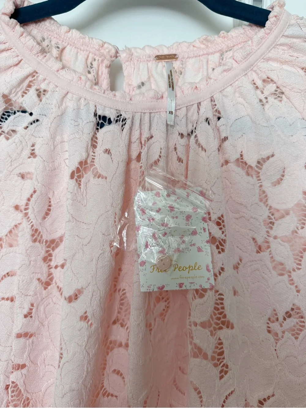 Free People sheer floral