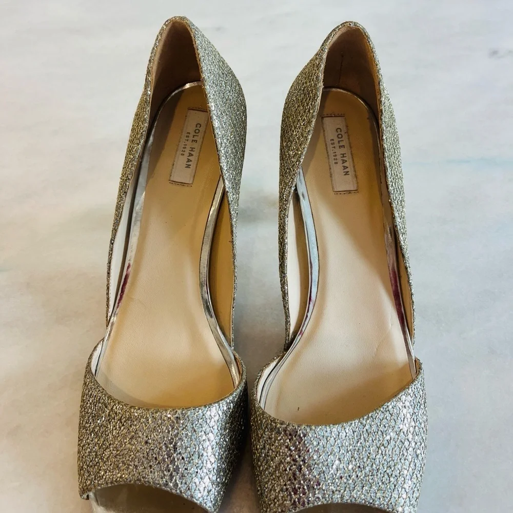 Cole Haan sparkling gold