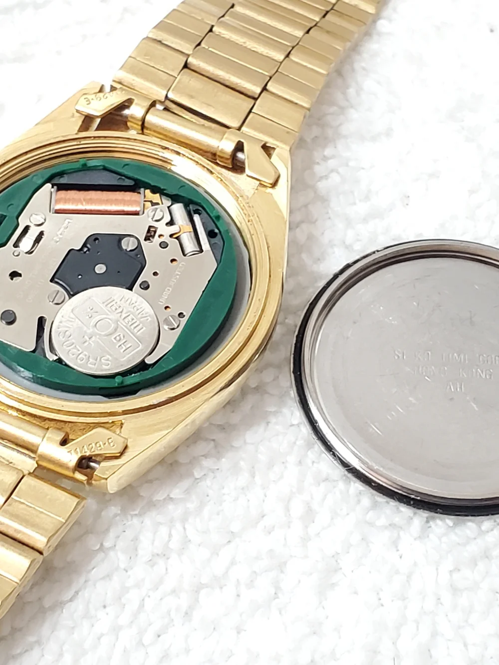Seiko crystal has