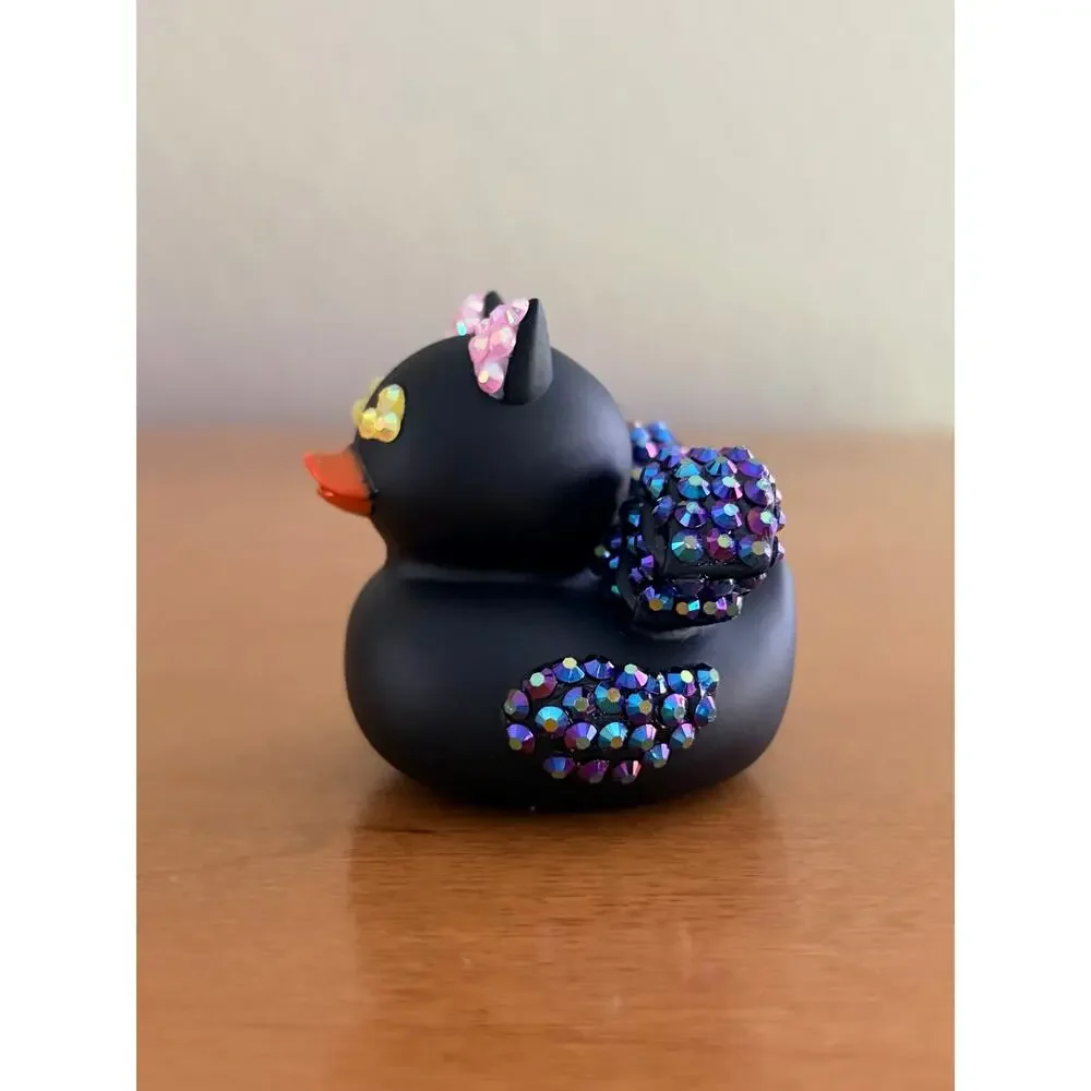 Bat Cat Rubber Duck Blue Jeep Collectible Gift Halloween