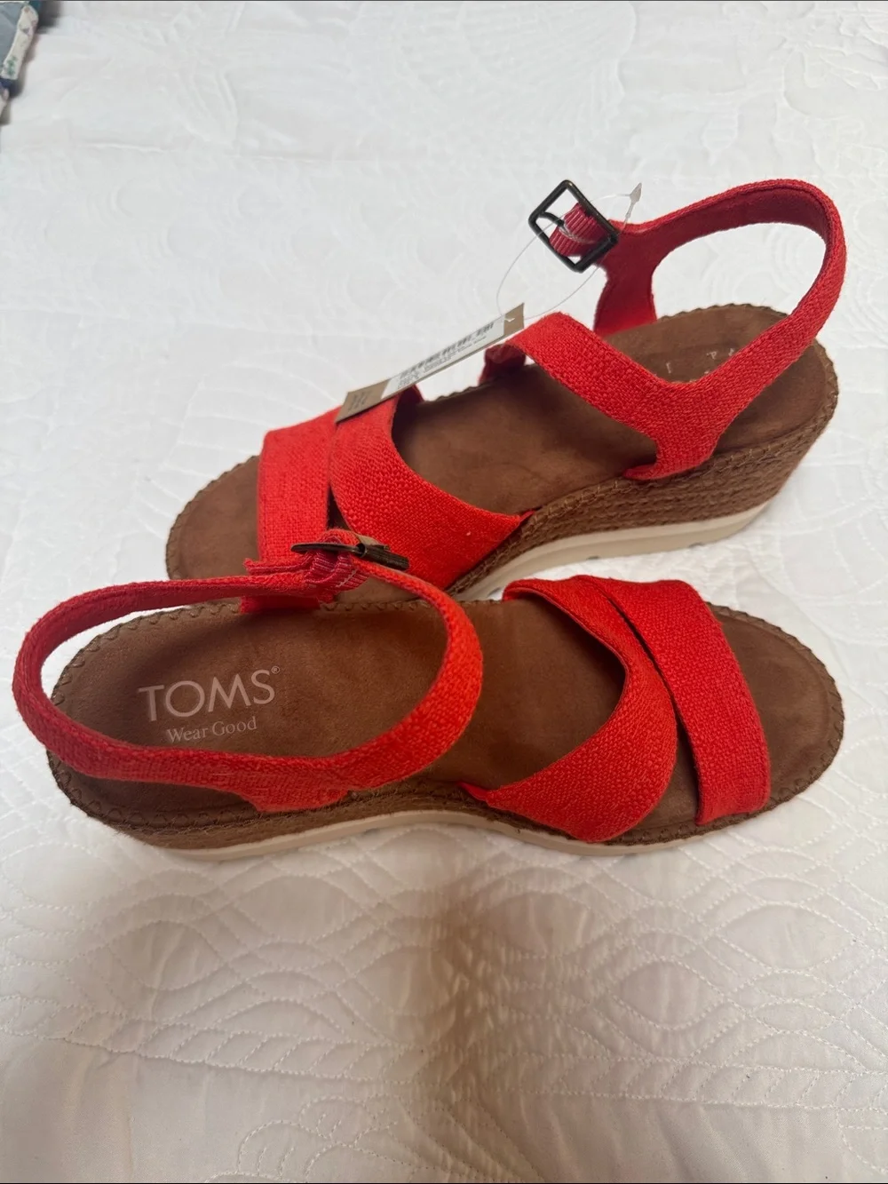 Toms bold orange