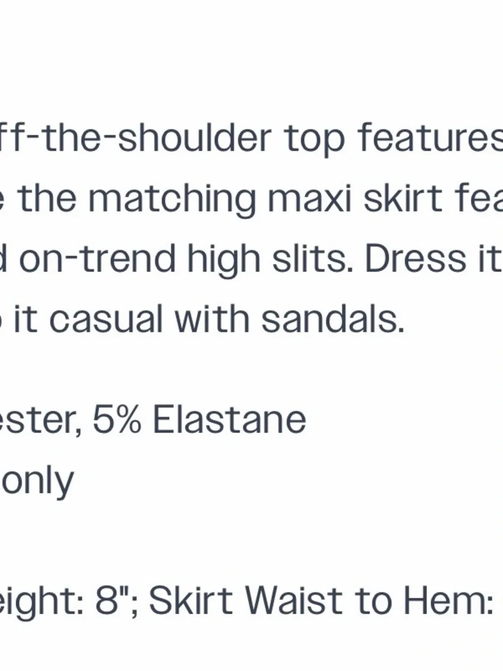 bebe skirt has or