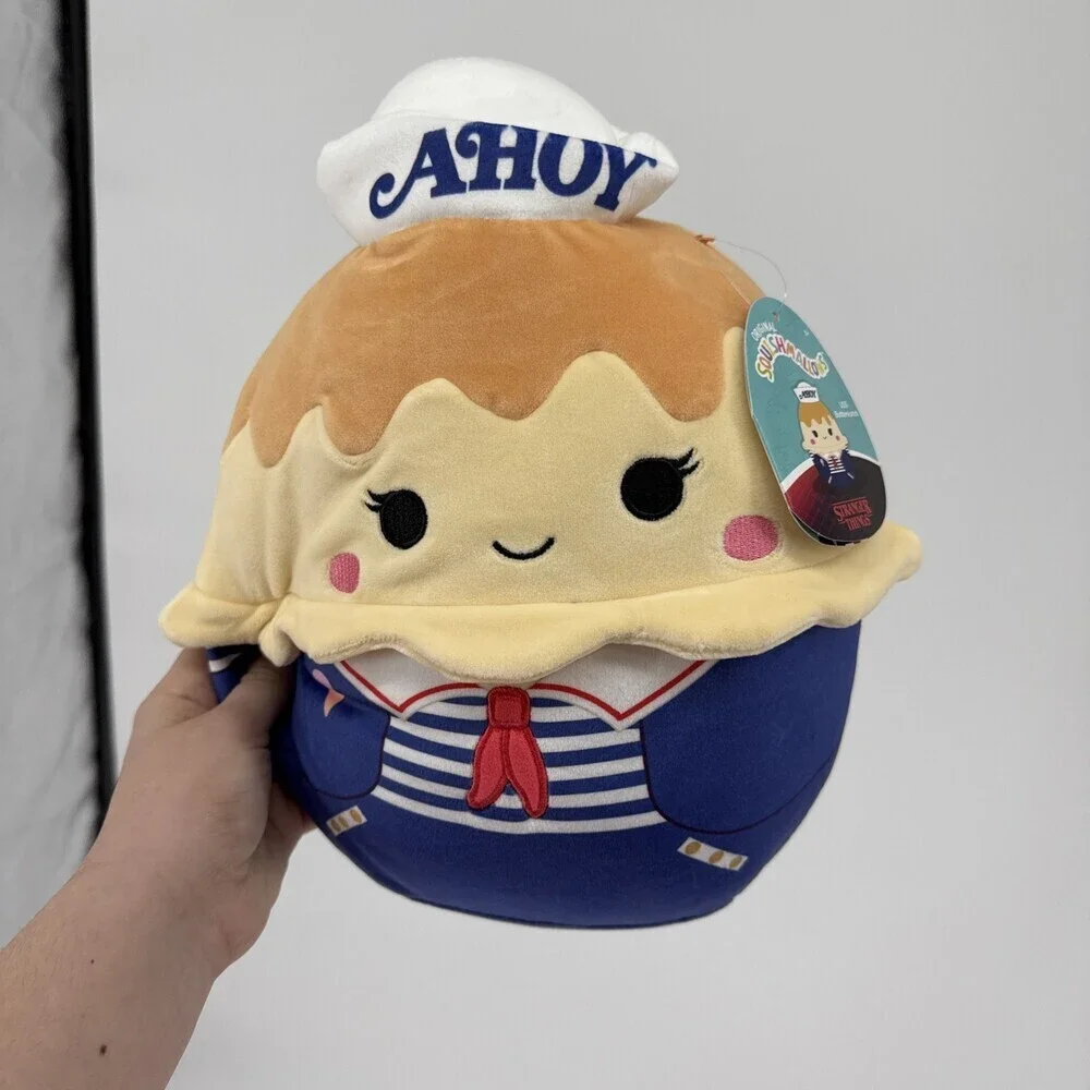 Squishmallows Stranger Things Ahoy USS Butterscotch 10” Plush NWT