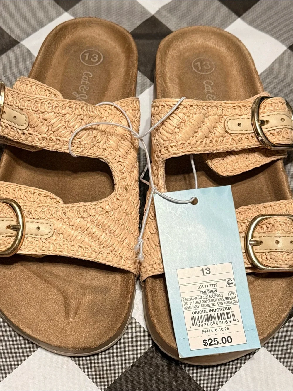Target woven upper