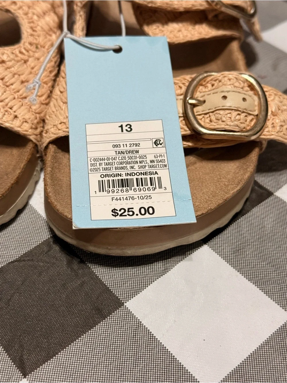 Target woven upper
