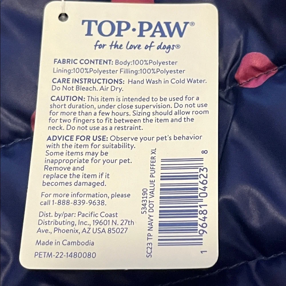 Top Paw chic dog