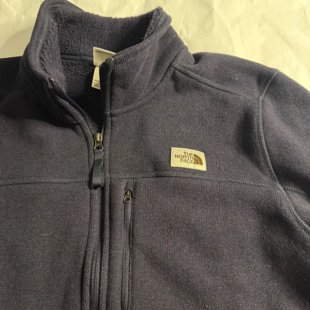 The North Face Mens‎ Gordon Lyon Fleece Jacket Full Zip Navy Blue Outdoor L