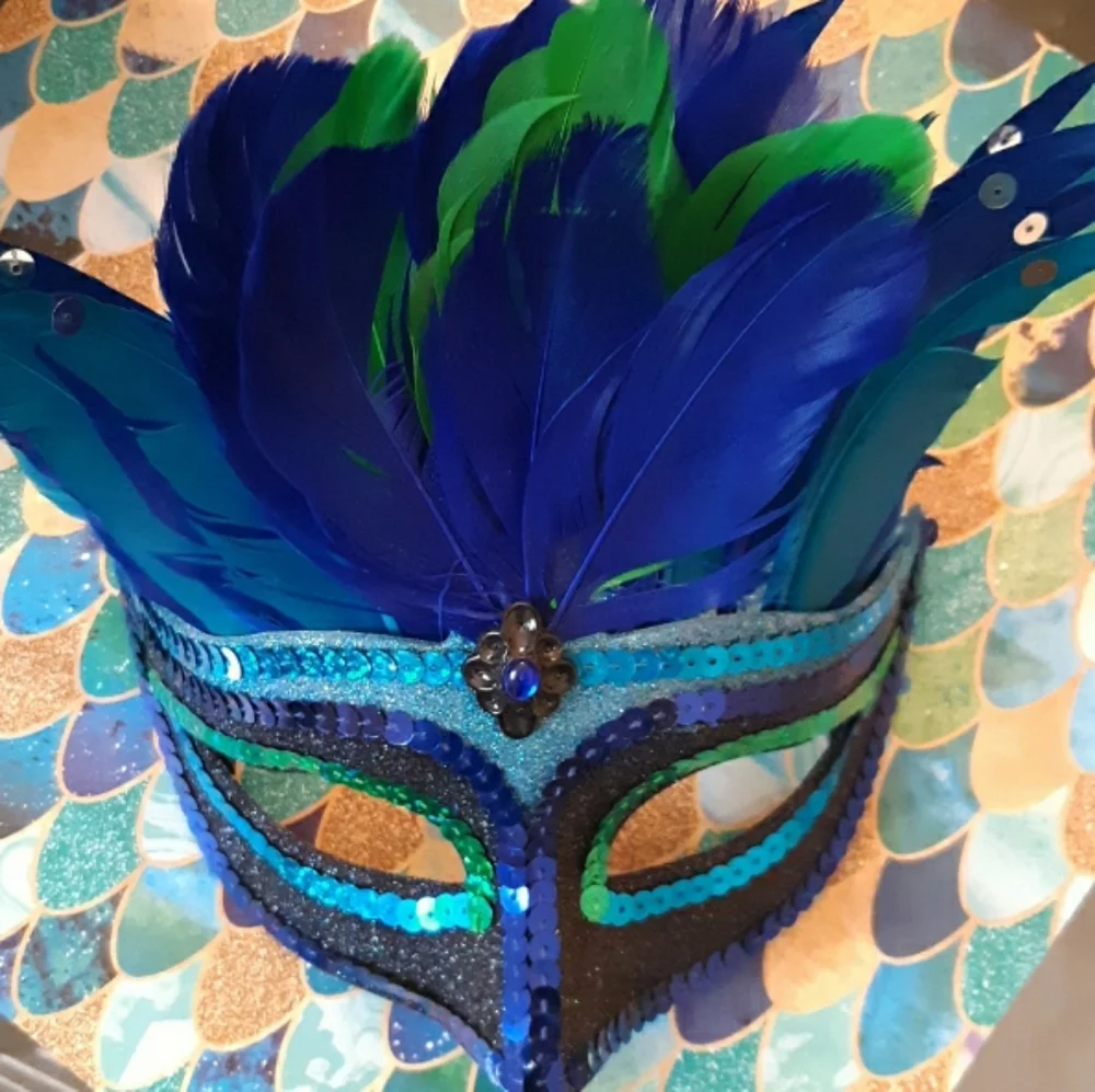 None peacock masquerade