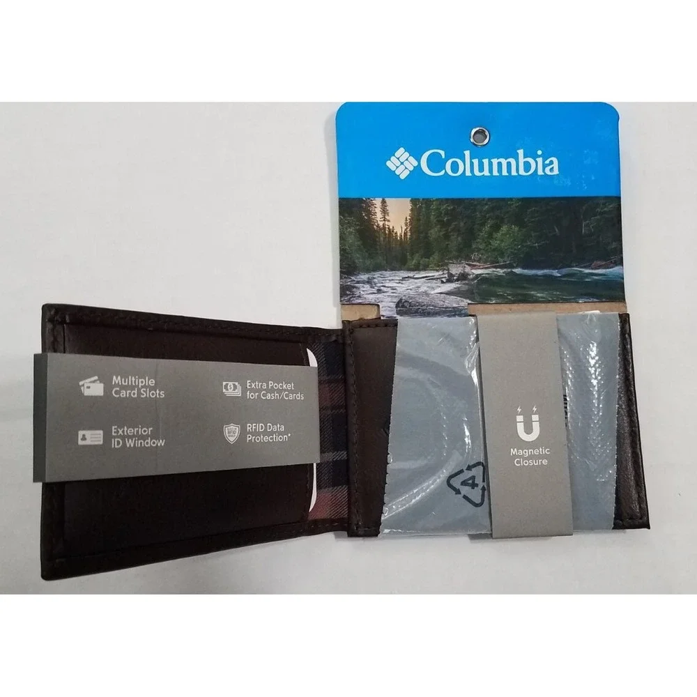 Columbia brown leather