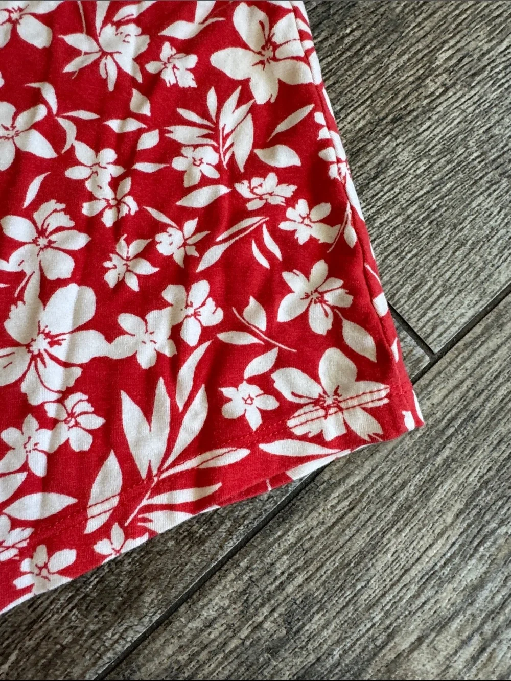 Old Navy bright red