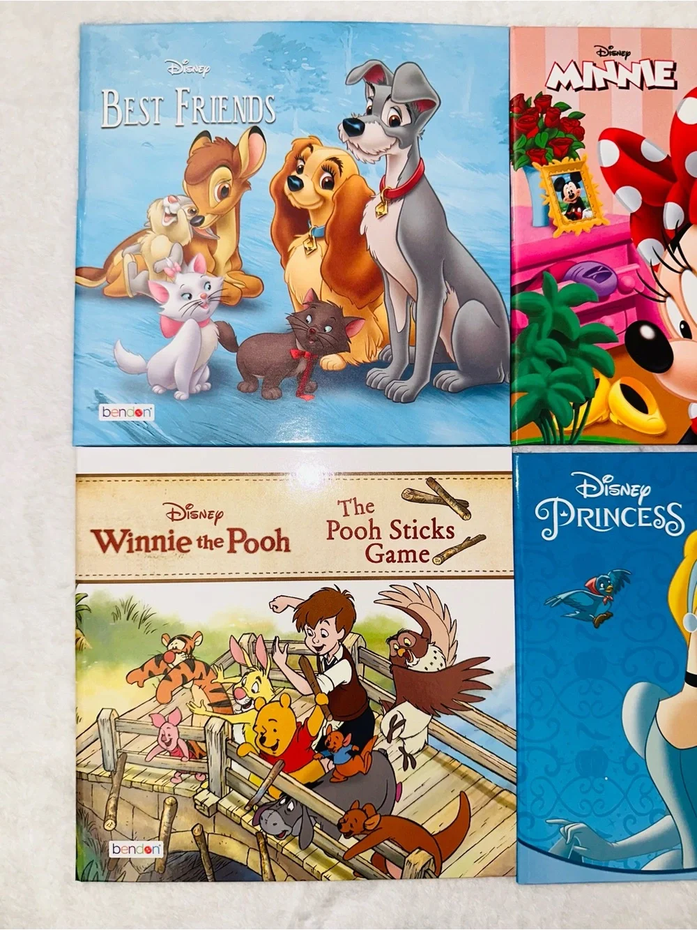 New 4pc Disney Children’s Book Bundle
