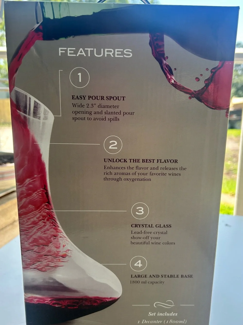 Lifestyle piece wine