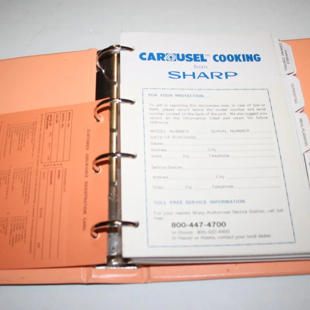 Vintage this binder