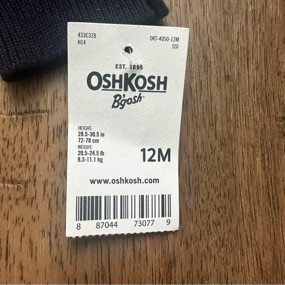 OshKosh Bgosh adorable cozy