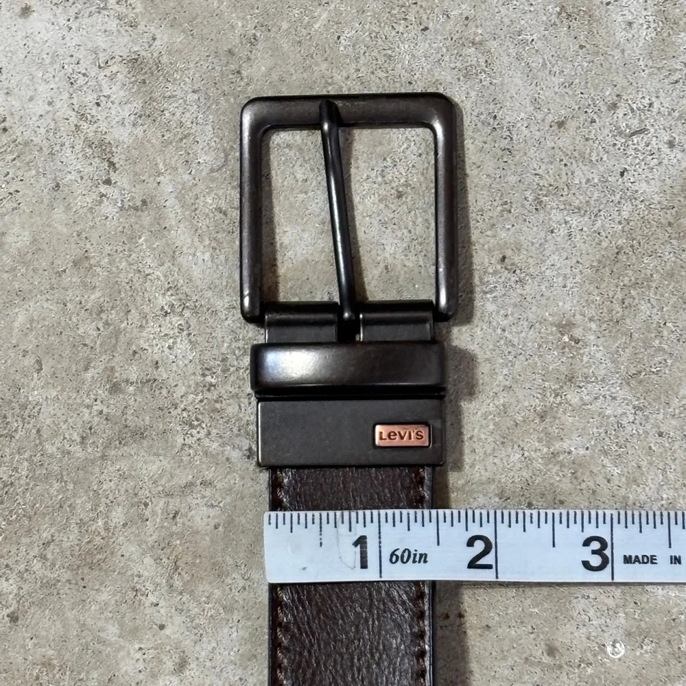 Levi's Leather Top Belt Men's Size 40 Cowboy Western
