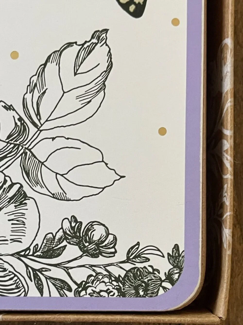 MacKenzie-Childs purple toile decorative