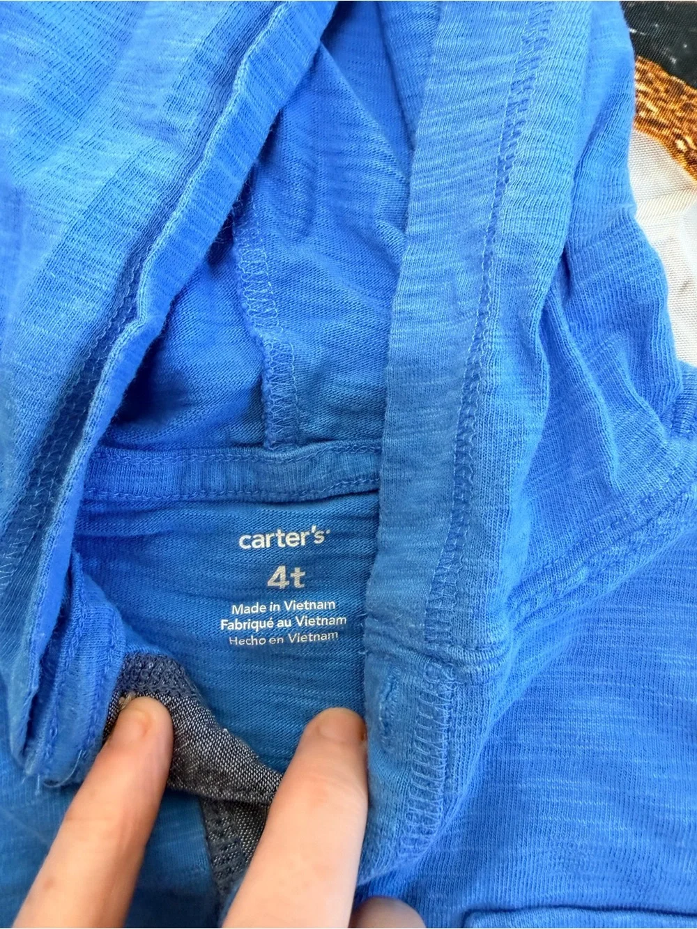 Carters flat waist