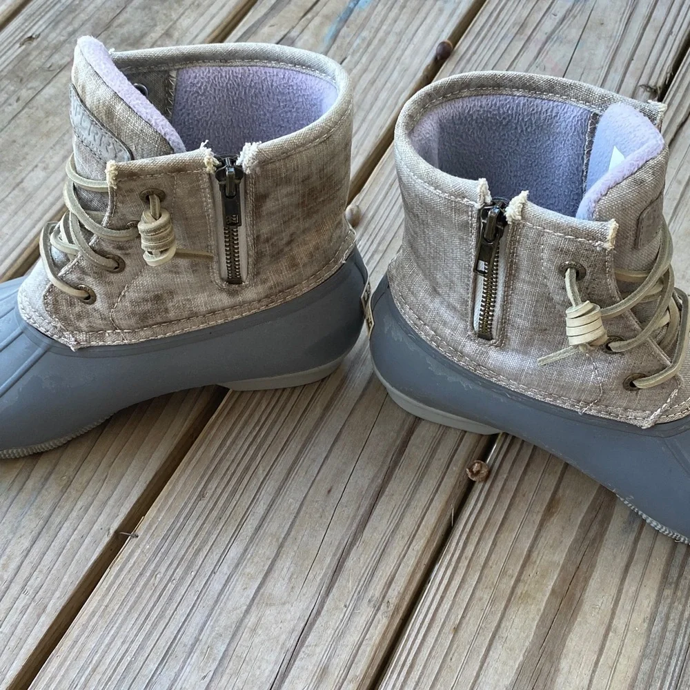 Sperry waterproof rubber