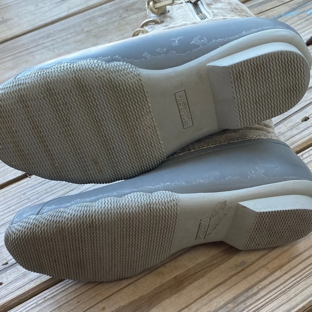 Sperry waterproof rubber