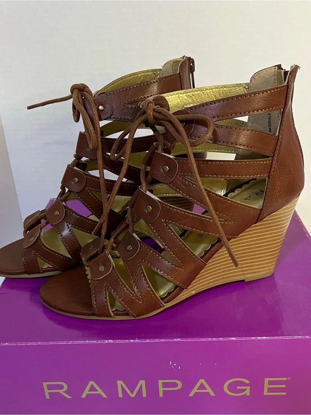 Rampage strappy gladiator