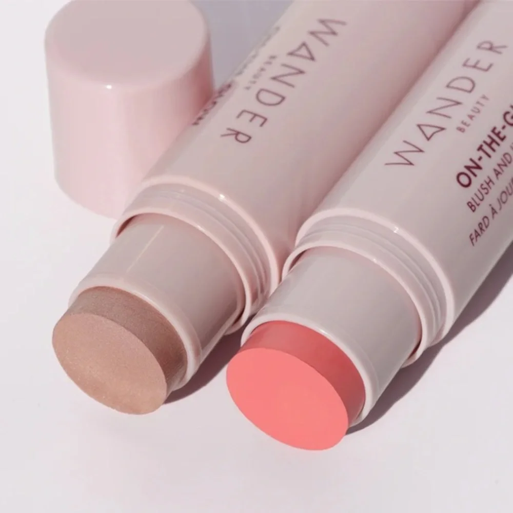 🎀 Wander Beauty On-the-Glow Blush and Illuminator - Coral Rose-Nude Glow ✨