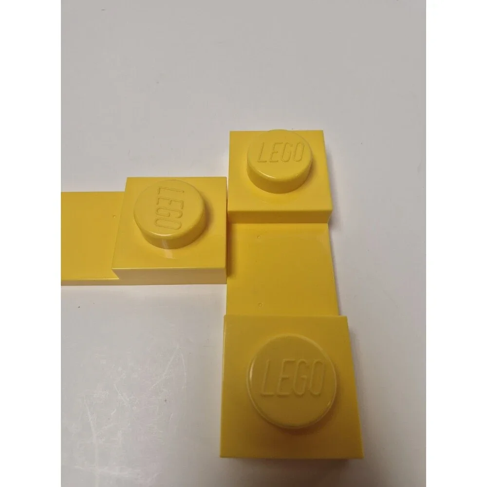 2pc LEGO Yellow Support / Foot for Minifigure Display Cases 2