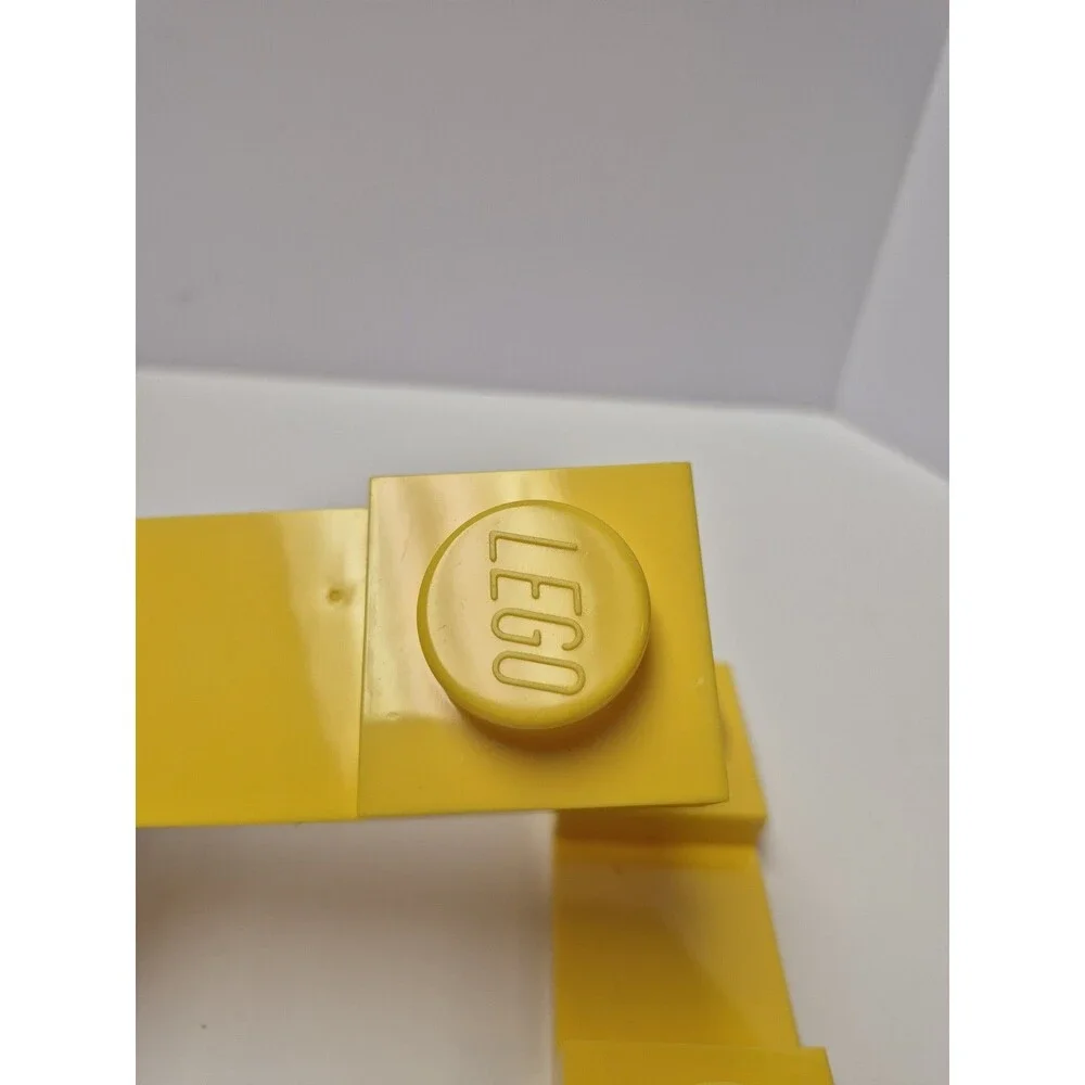 2pc LEGO Yellow Support / Foot for Minifigure Display Cases 2