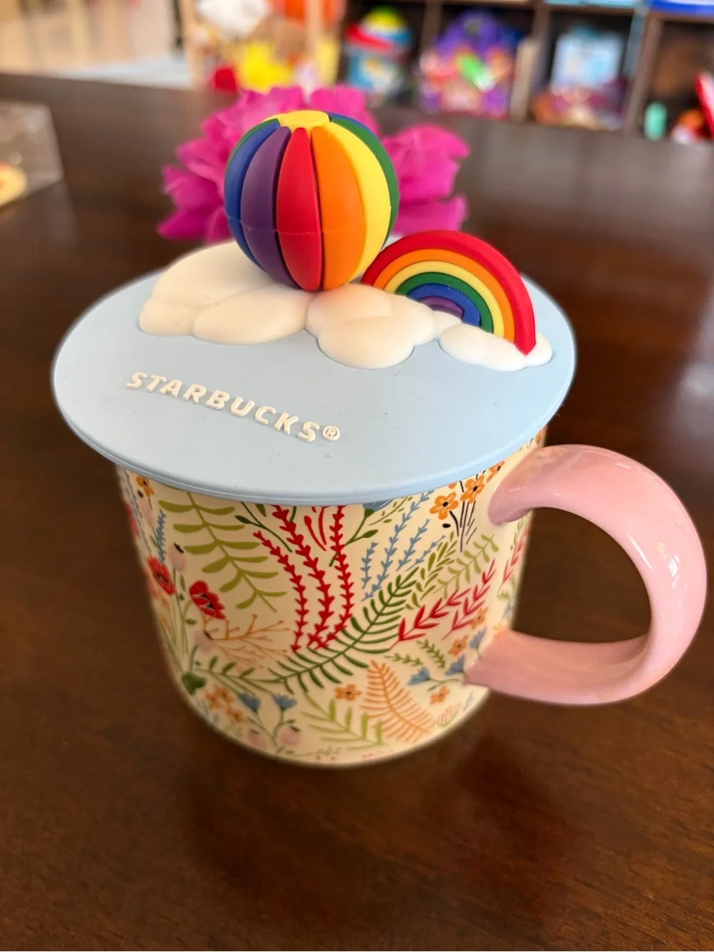 Starbucks light blue