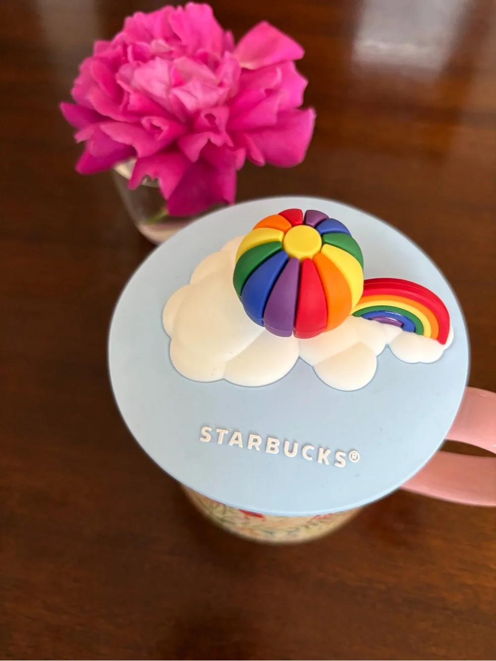 Starbucks light blue