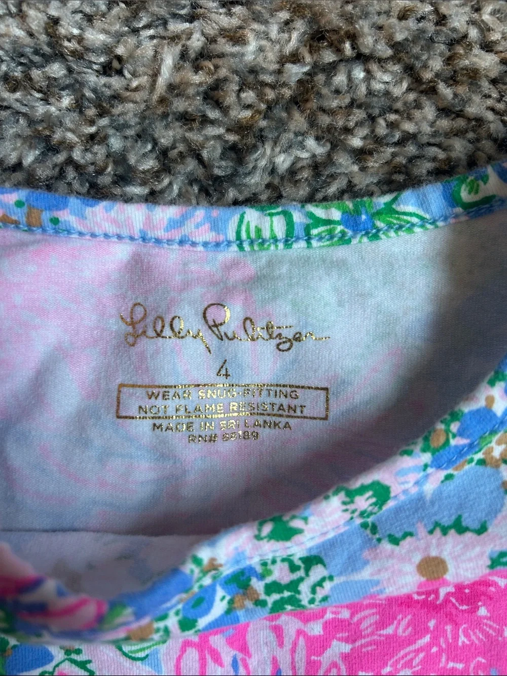 Lilly Pulitzer bright floral
