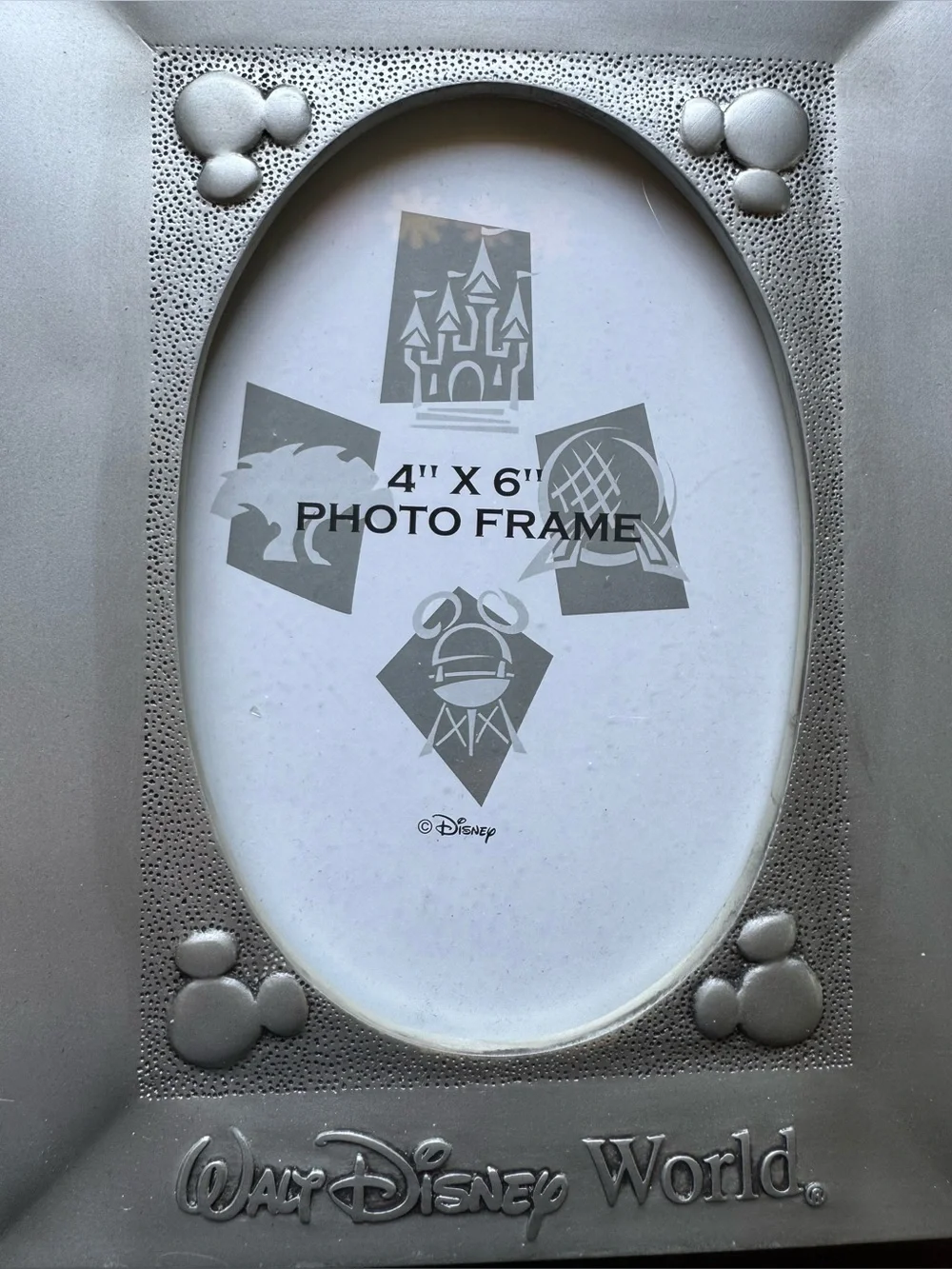 Disney 100 Years of Magic pewter picture frame book