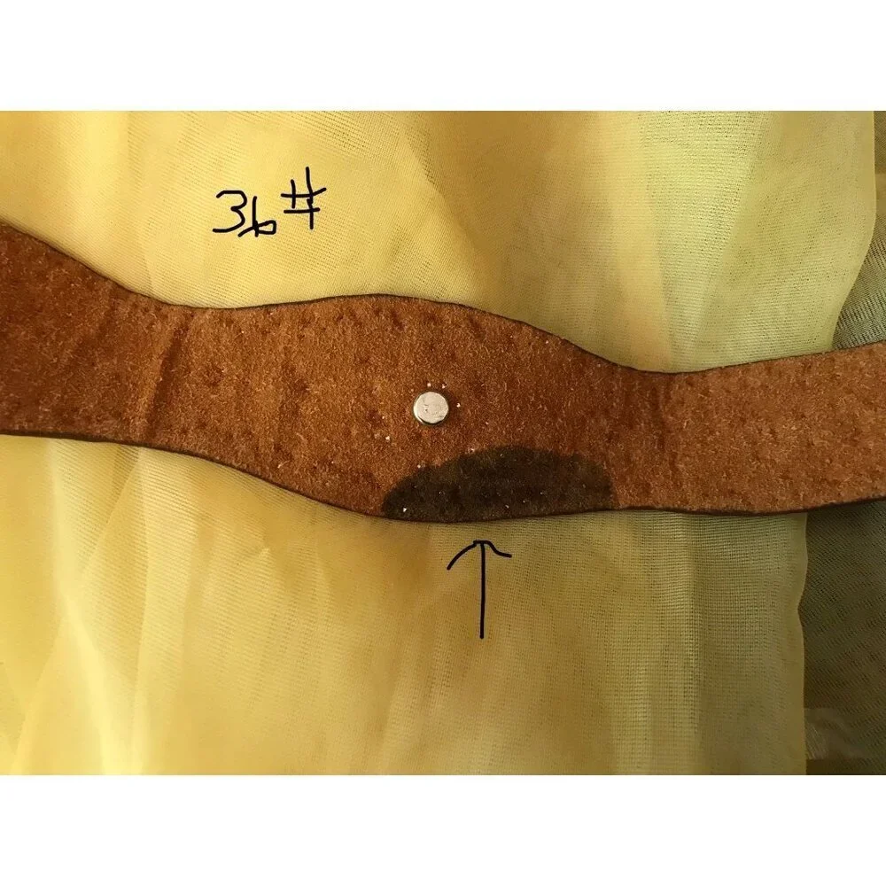 N/A leather gold