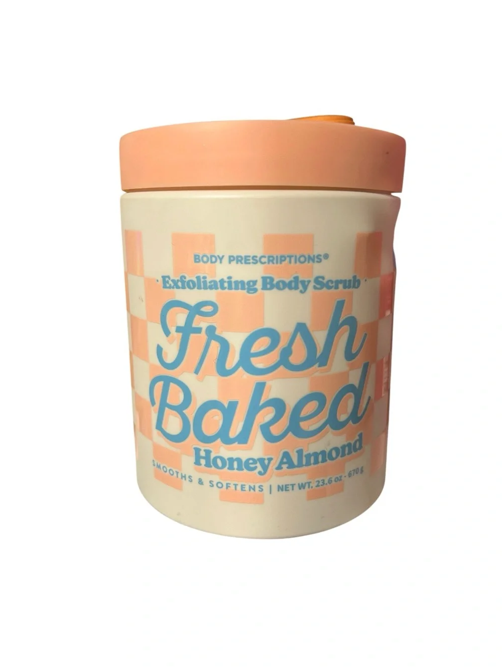 Fresh Baked Honey Almond Exfoliating Body Scrub - Peach