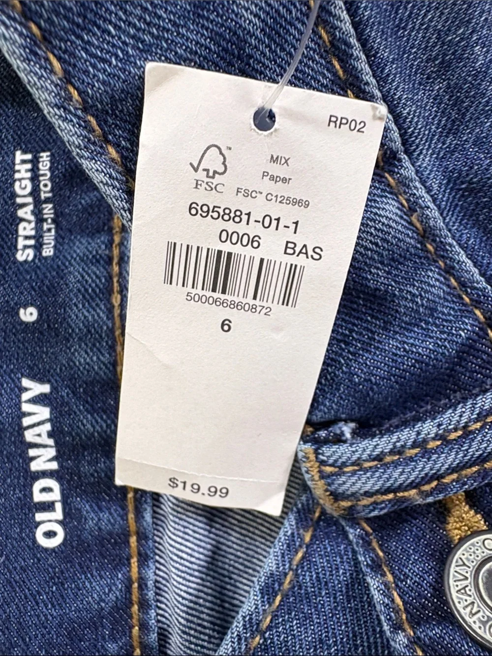 Old Navy straight leg