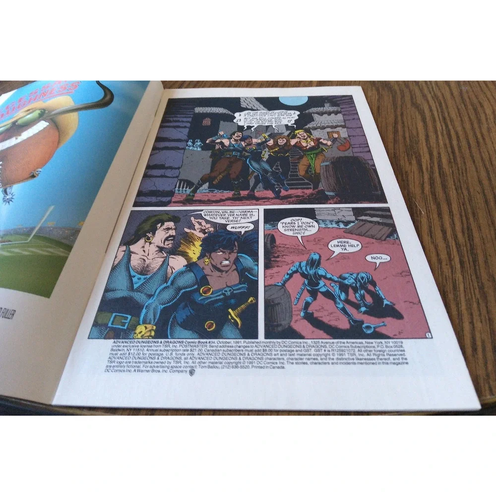 DC Comics advanced dungeons