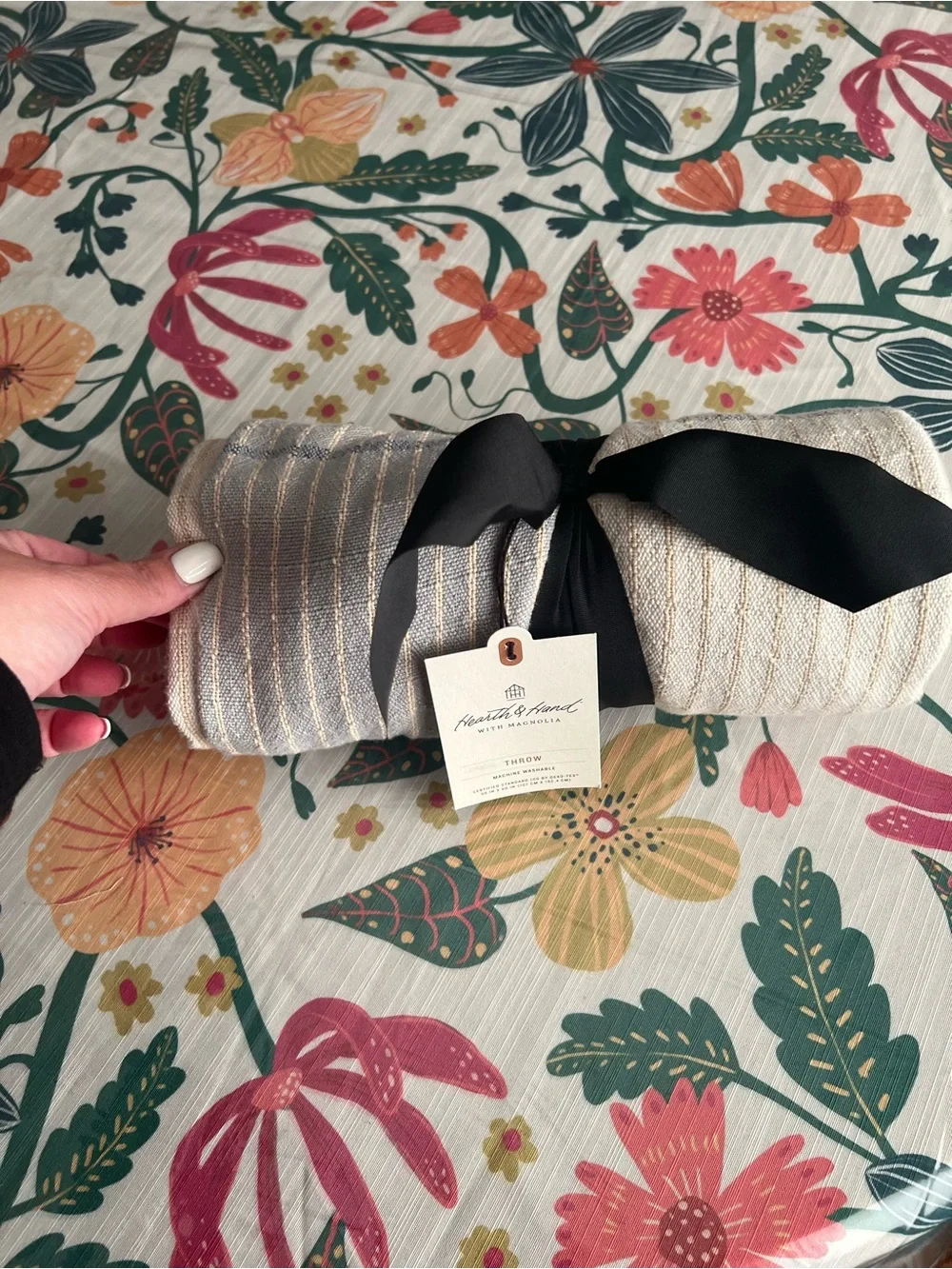 Hearth & Hand soft striped