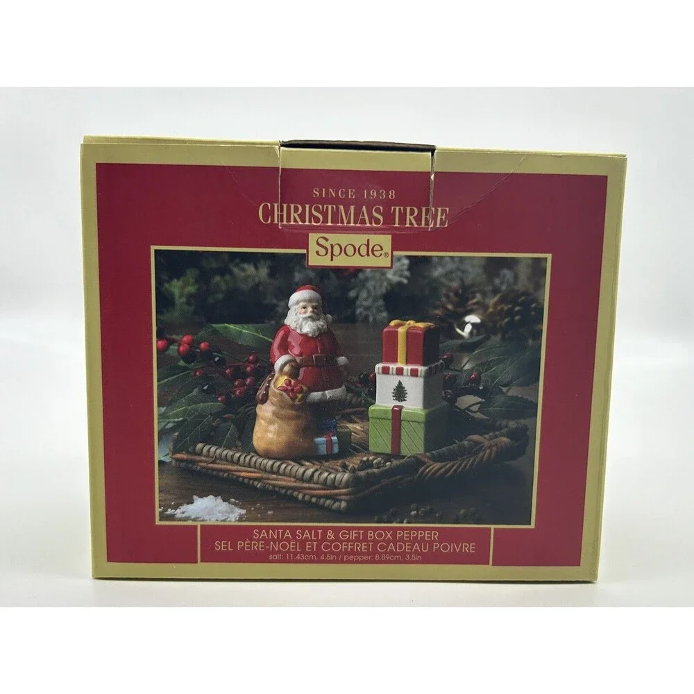 Spode christmas salt
