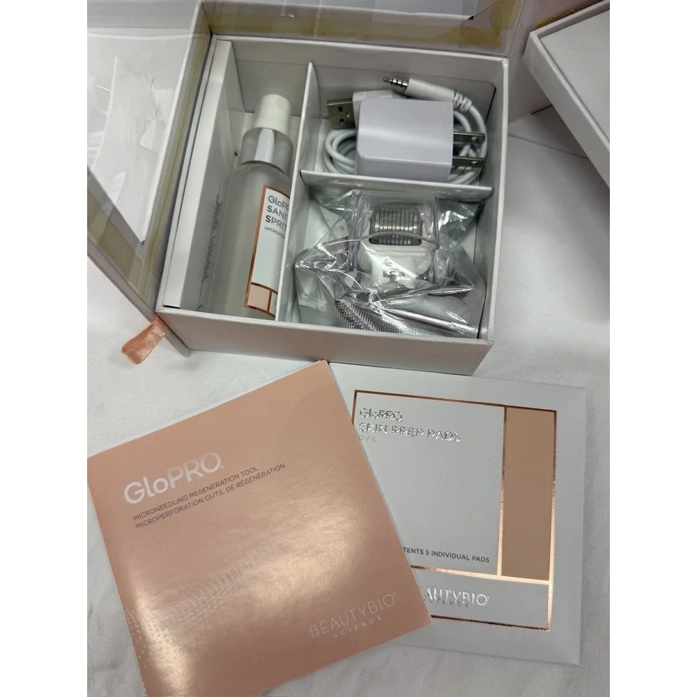 NIB GLOPRO‎ LIP / FACE EDITION MICRONEEDLING REGENERATION TOOL By Beauty Bio