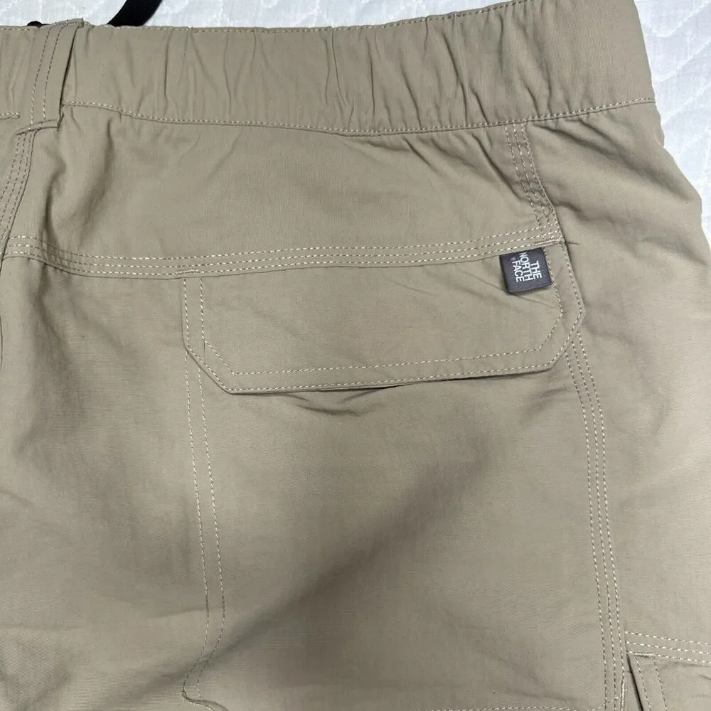 North Face Mens XL Paramount‎ Trail Convertible Pants Hiking Tan Khaki !