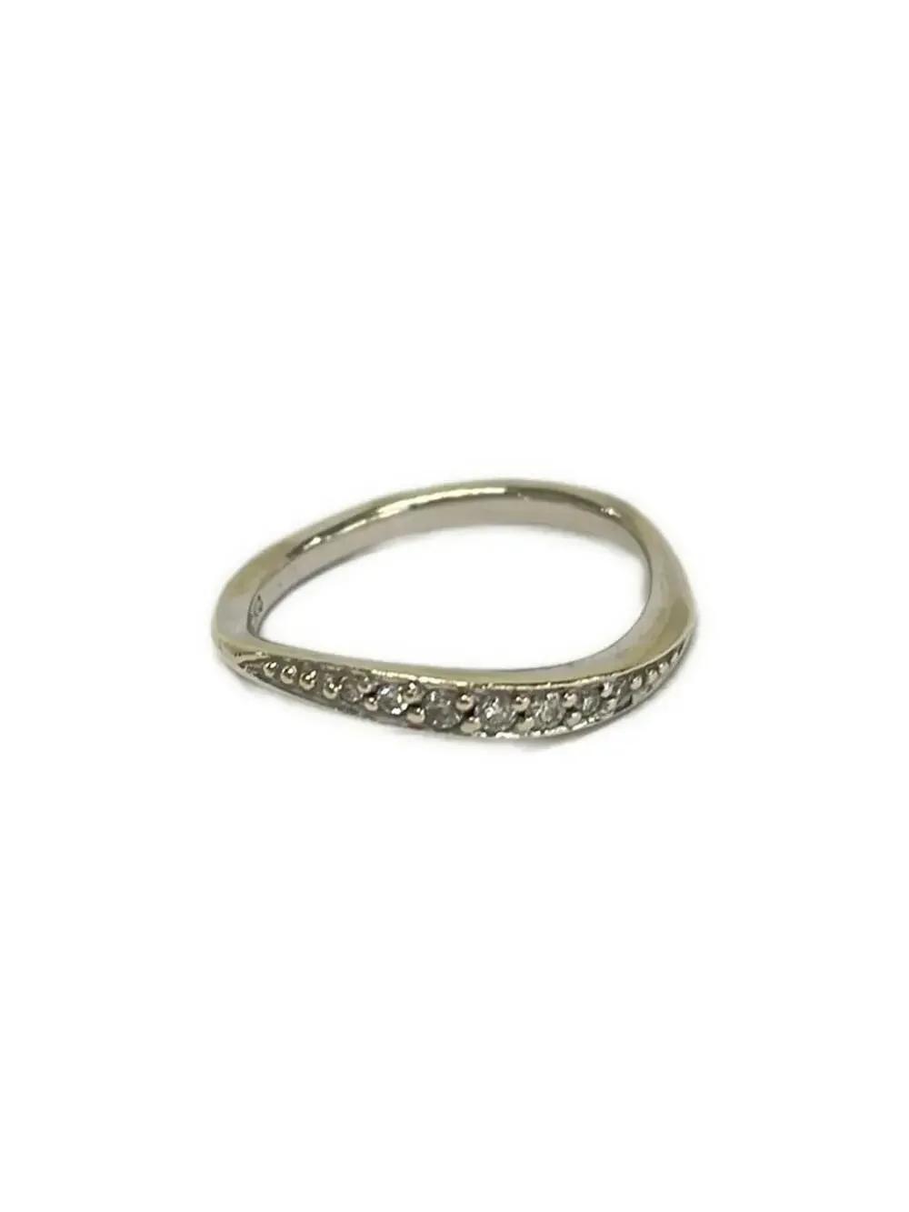 4C K10 Diamond Ring #4 1/2 #283454451B